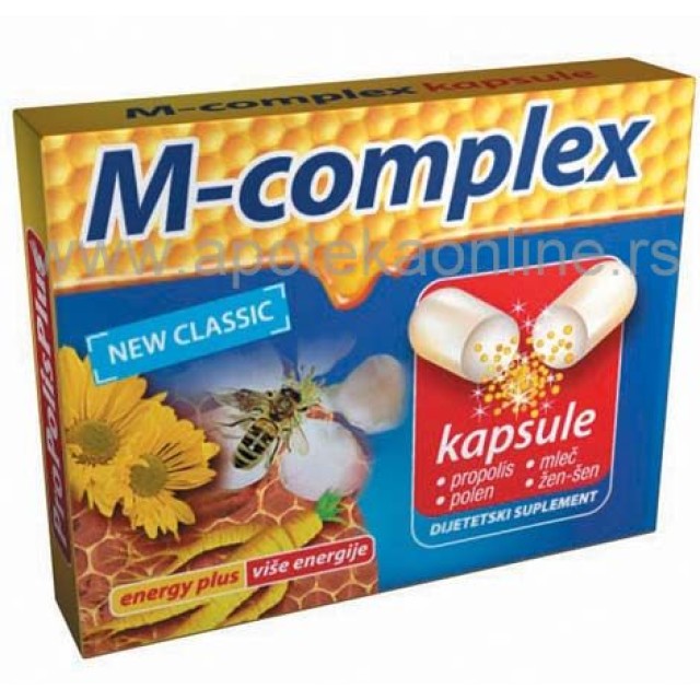 M - KOMPLEX KAPSULE - Online Apoteka M - KOMPLEX KAPSULE